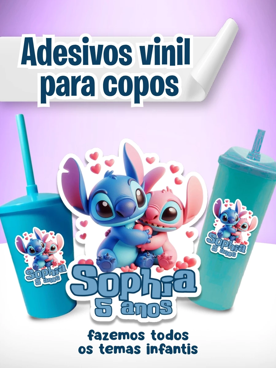 Adesivo para festa