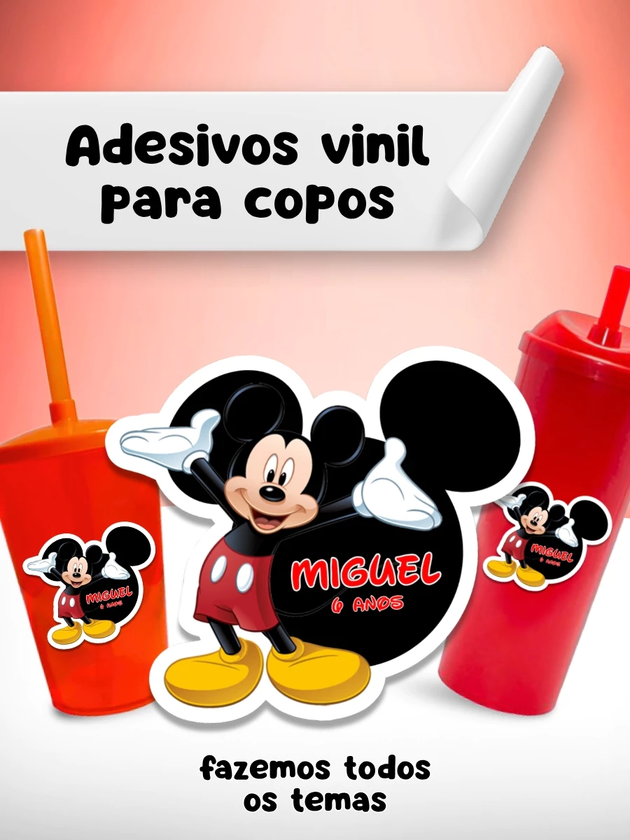 Adesivo para festa