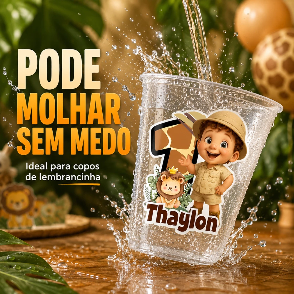 Adesivo para festa