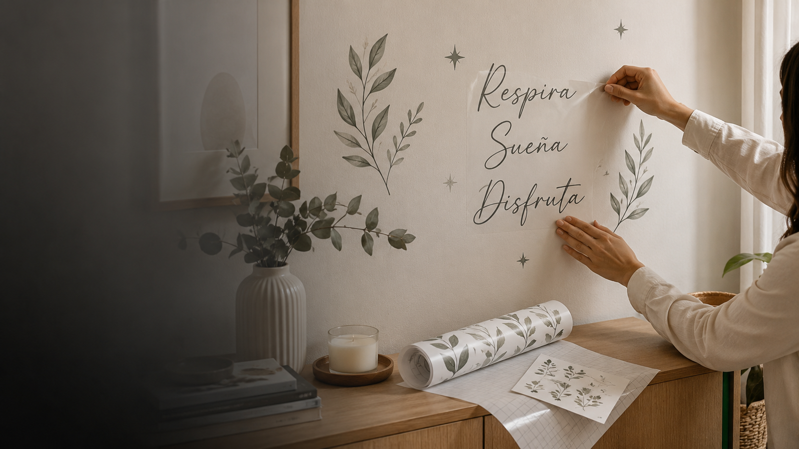 Papel de parede adesivo — decoração para paredes e ambientes